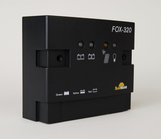 SunWare FOX-320 Solarladeregler LCD, 20A, 12V/24V