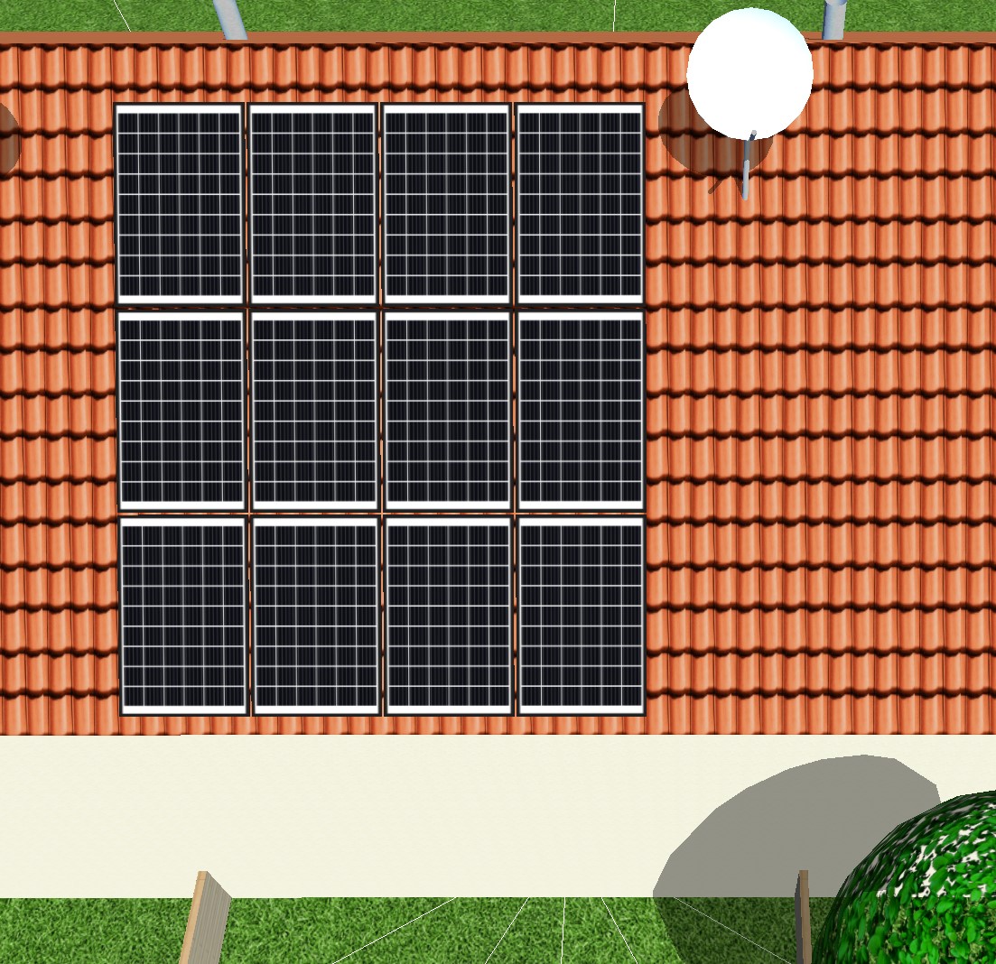 Elektrisches Gerät, Sonnenkollektoren, Wohnen, Dach, Luftballon